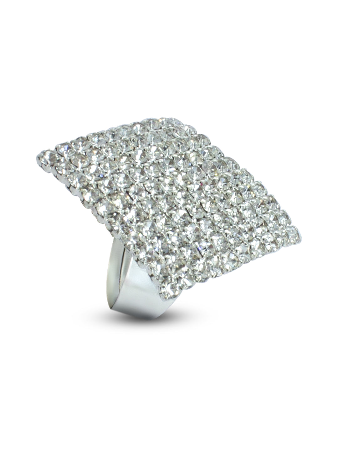 Silver Plated CZ Jewellery Set