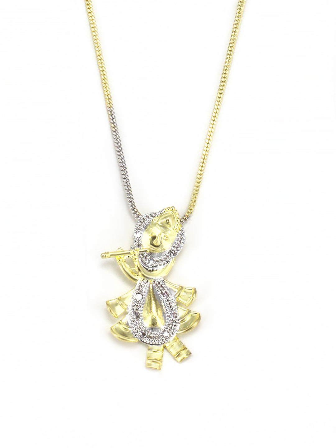 Shree Krishna AD Pendant Set