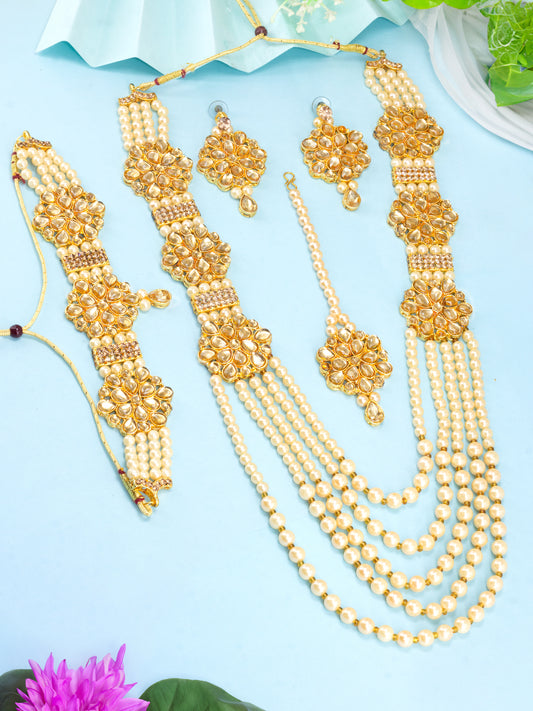 Beaded Bridal Jewellery Set