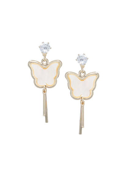 Butterfly Drop Earrings
