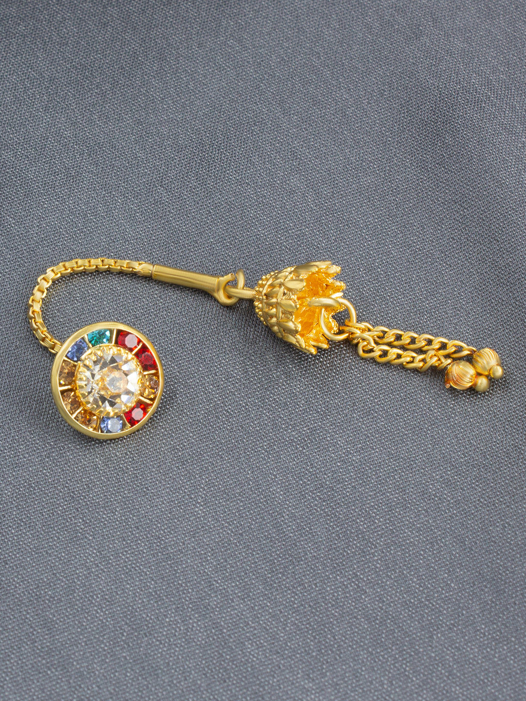 Multicolor Sui Dhaga Drop Earrings
