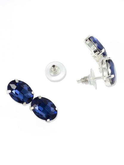 Blue Double Layered Jewellery Set
