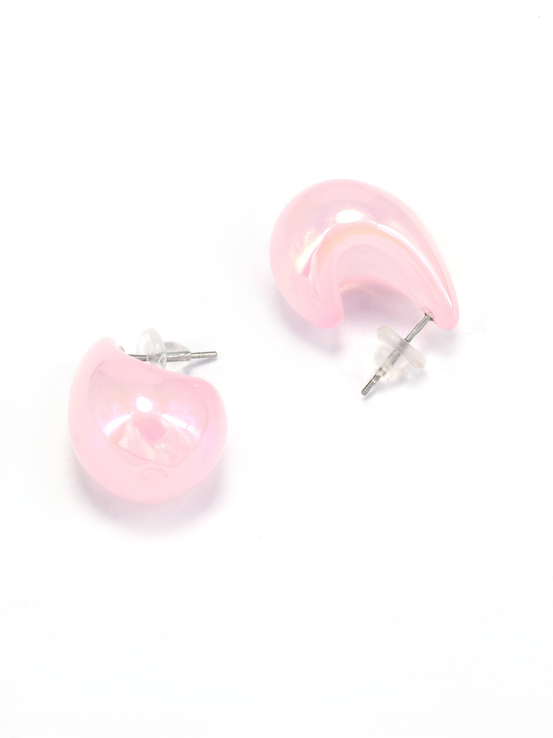 Pink Chunky Doom Earrings