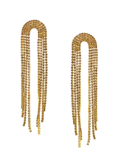 Gold Plated CZ Jewellery Set
