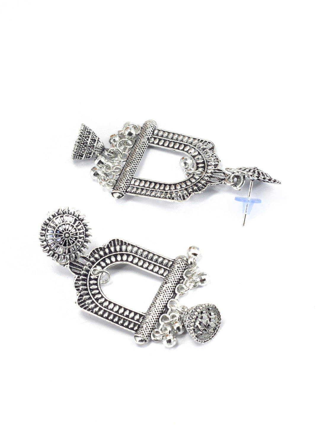 Floral Jhumki Earrings
