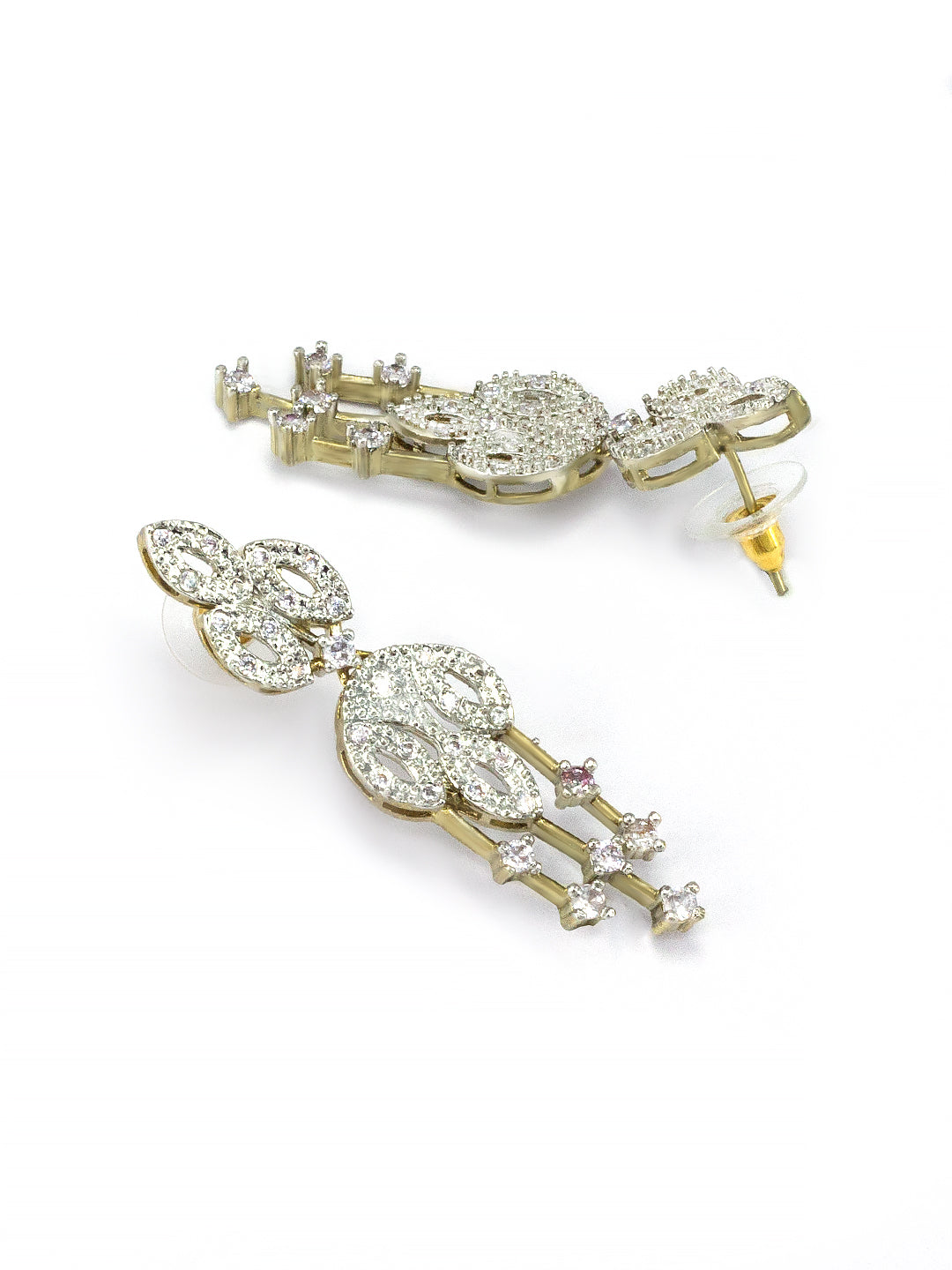 American Diamond Chandelier Jewellery Set