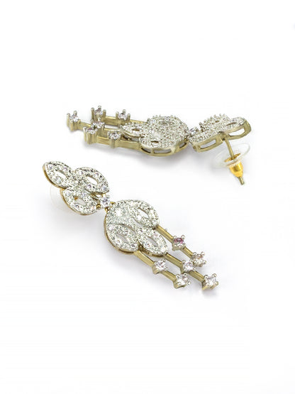 American Diamond Chandelier Jewellery Set