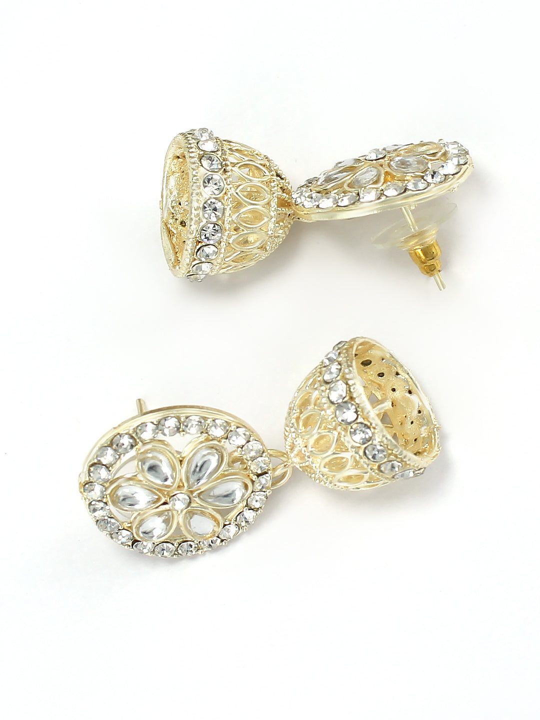 Floral CZ Jewellery Set