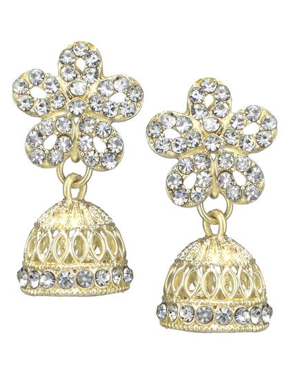 CZ Floral Jewellery Set