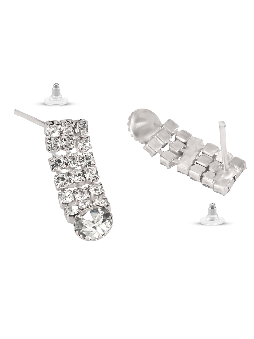 Silver Plated CZ Jewellery Set