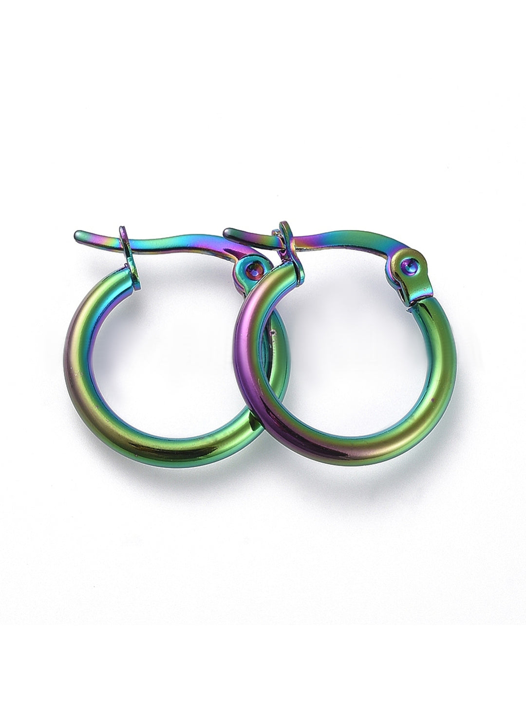 Pack of 4 Multicolor Small Hoop Earrings