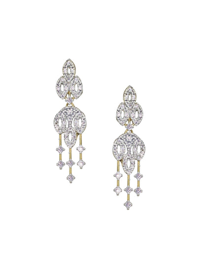 American Diamond Chandelier Jewellery Set