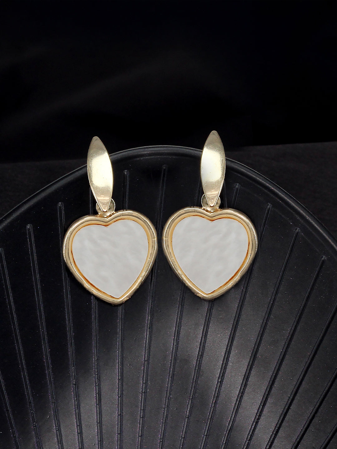 Heart Drop Earrings
