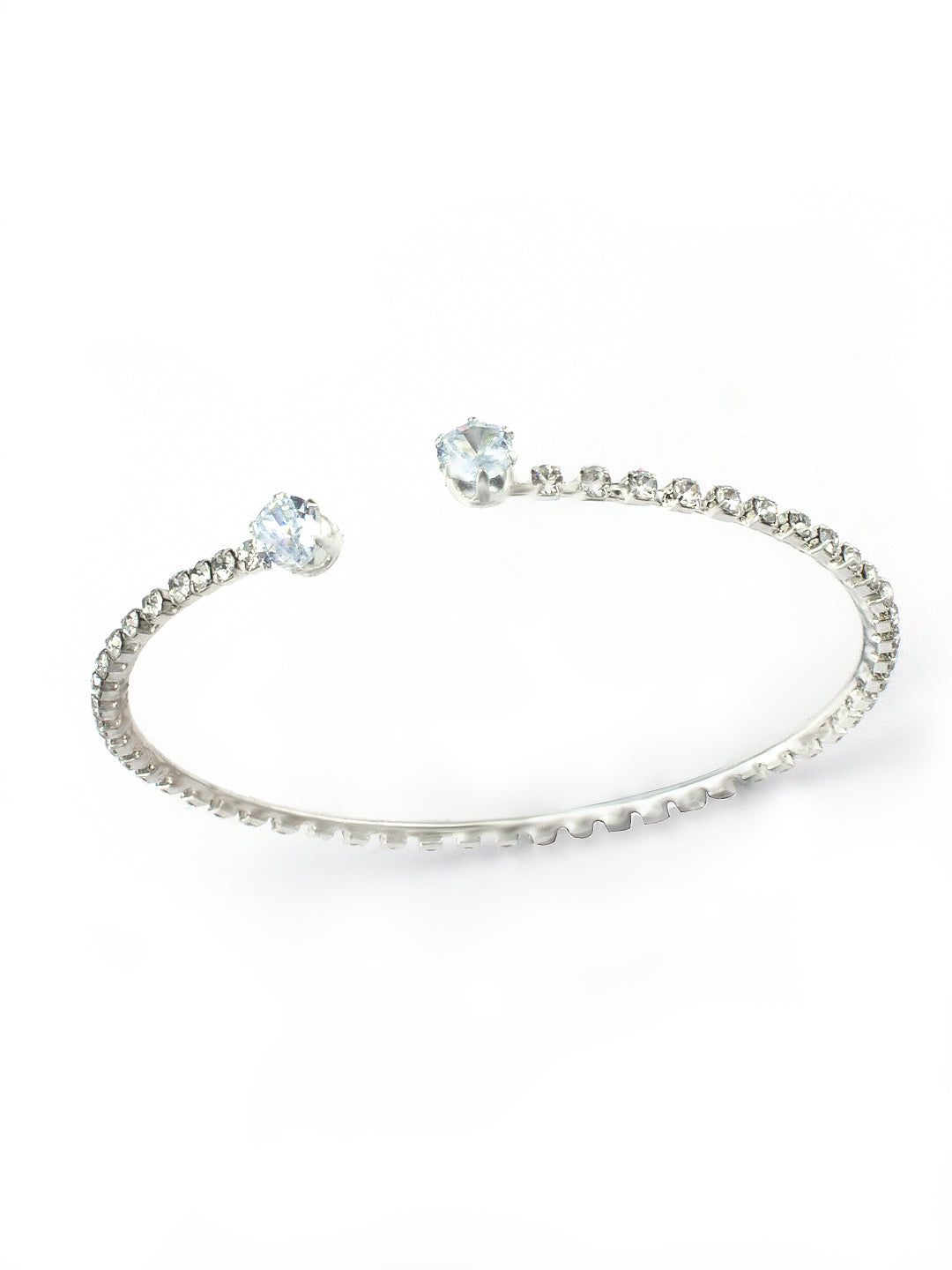 Silver Plated CZ Jewellery Set