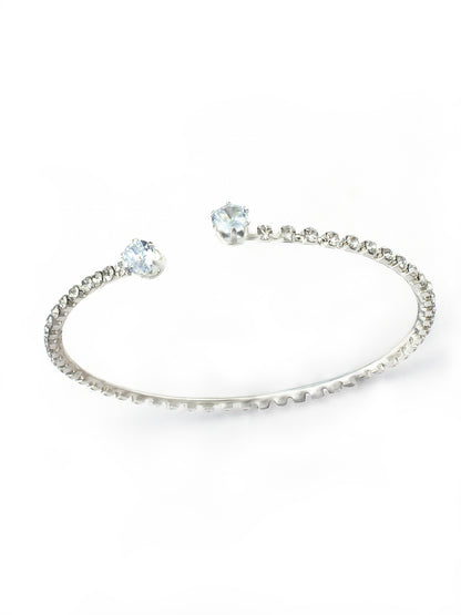 Silver Plated CZ Jewellery Set