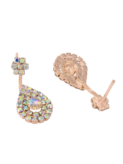 Floral Teardrop Jewellery Set