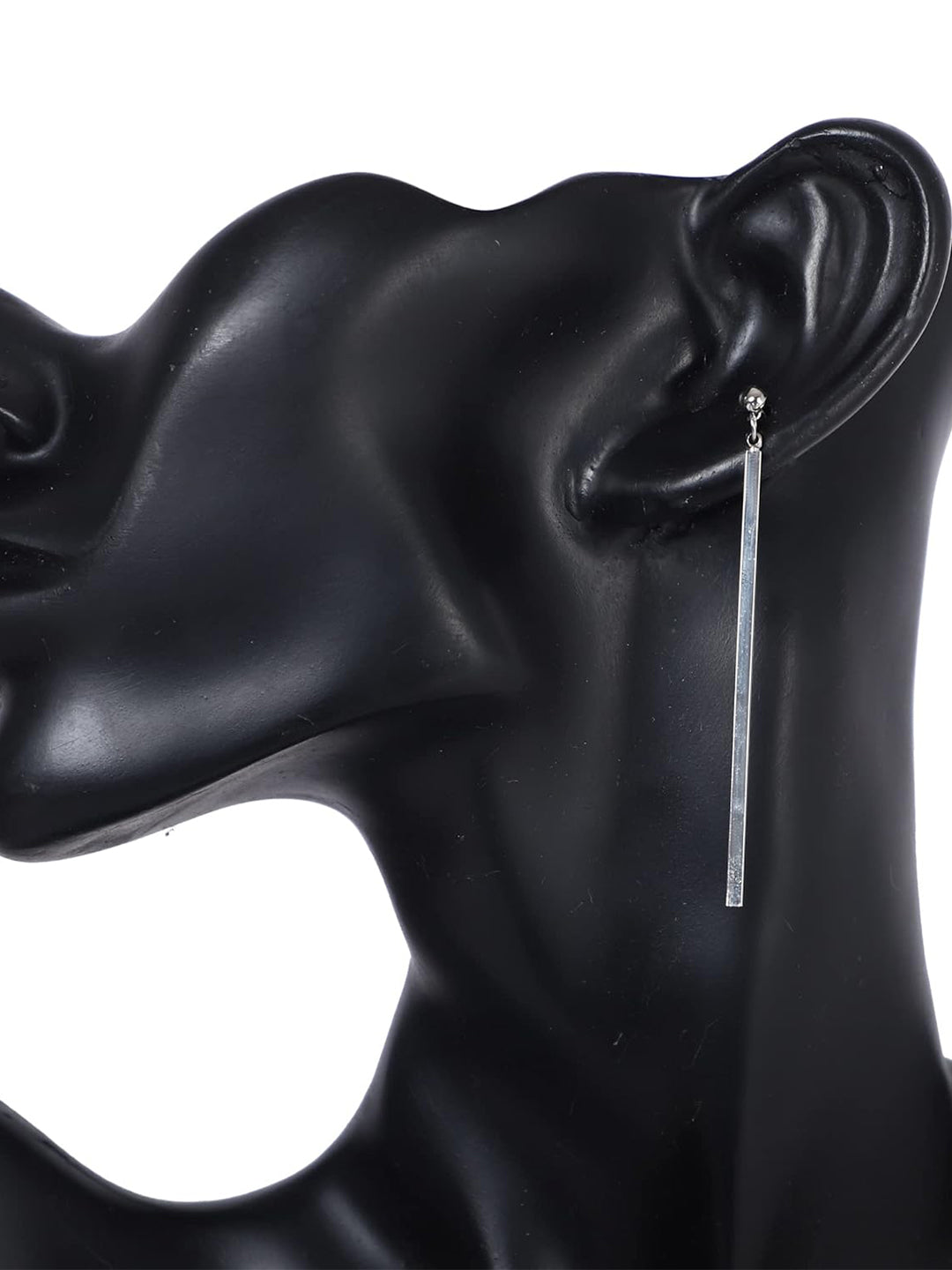 Stainless Steel Bar Drop Earrings