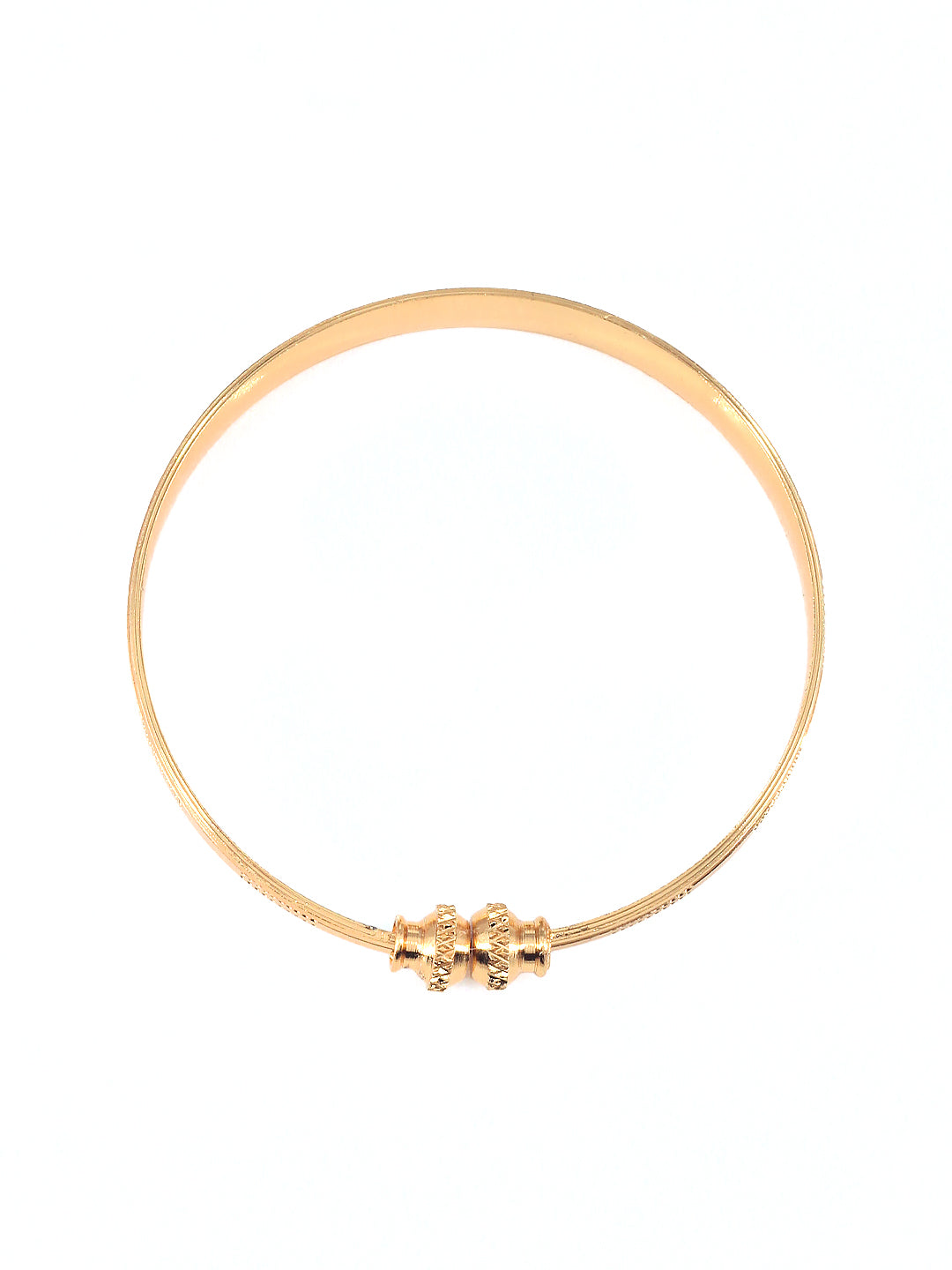Set Of 2 Kada Style Adjustable Bangles