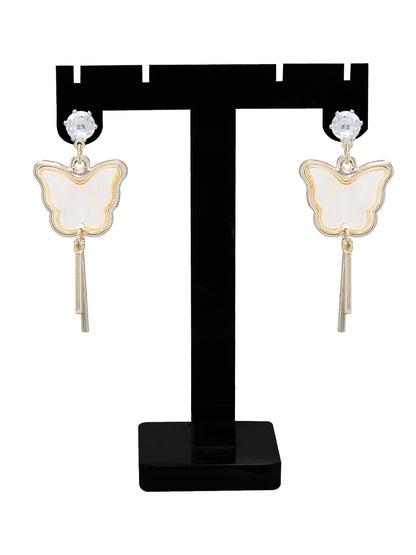 Butterfly Drop Earrings