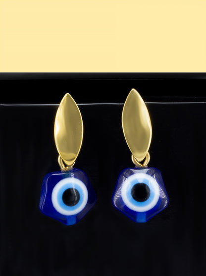 Evil Eye Drop Earrings