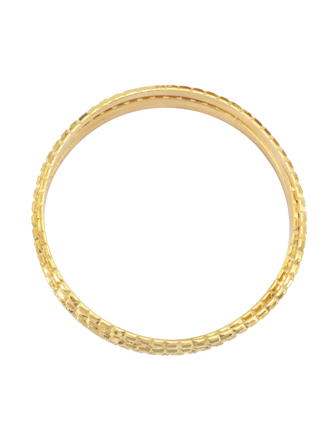Set of 4 Brass Minimal Bangles