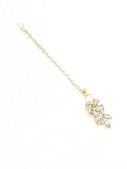 Floral CZ Jewellery Set