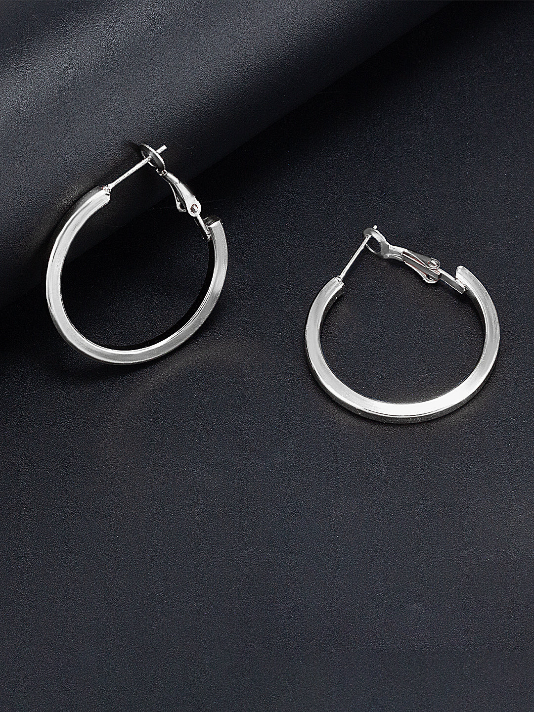 Sleek Hoop Earrings
