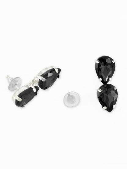 Black Double Layered Jewellery Set