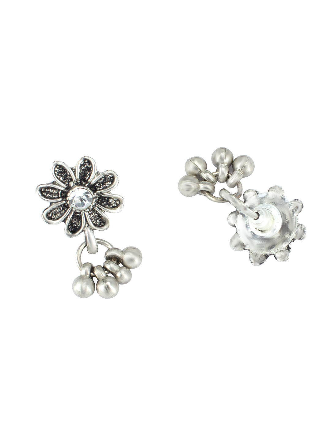 Floral Beads Drop Jewellery Set