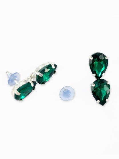 Green Double Layered Jewellery Set