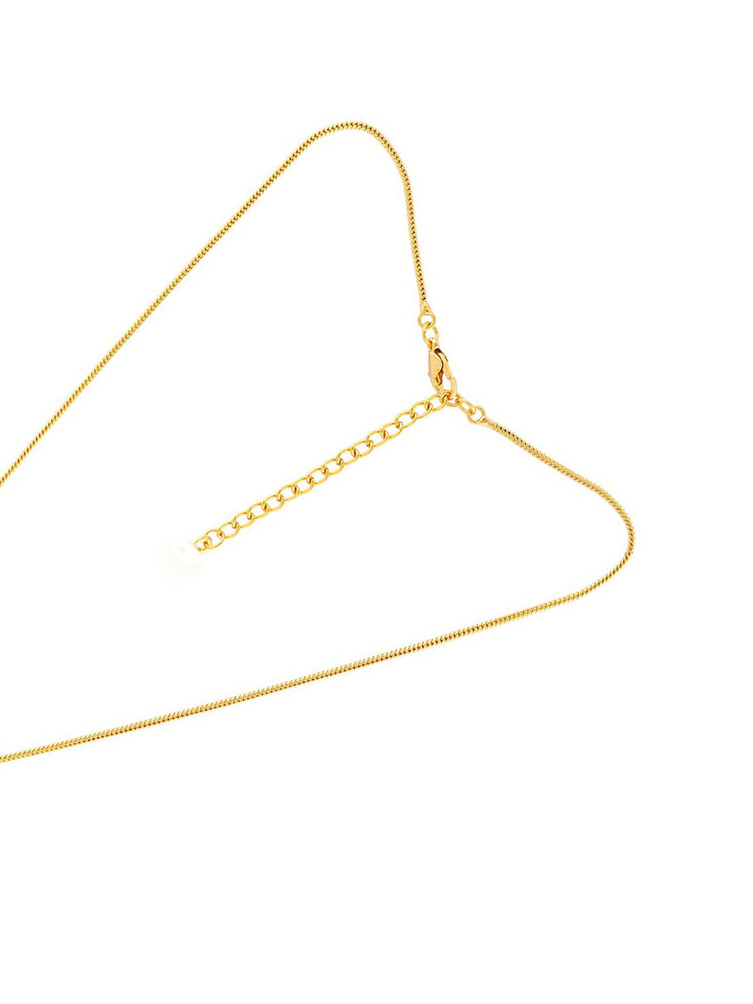 Stainless-Steel AD Heart Trendy Chain Necklace