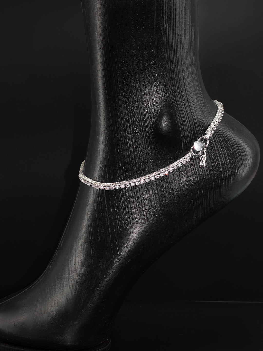 Set of 3 Pair Anklets