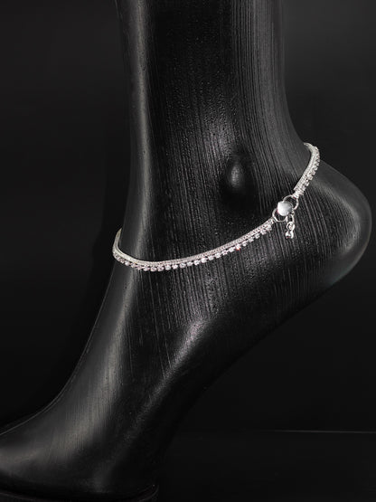 Set of 3 Pair Anklets