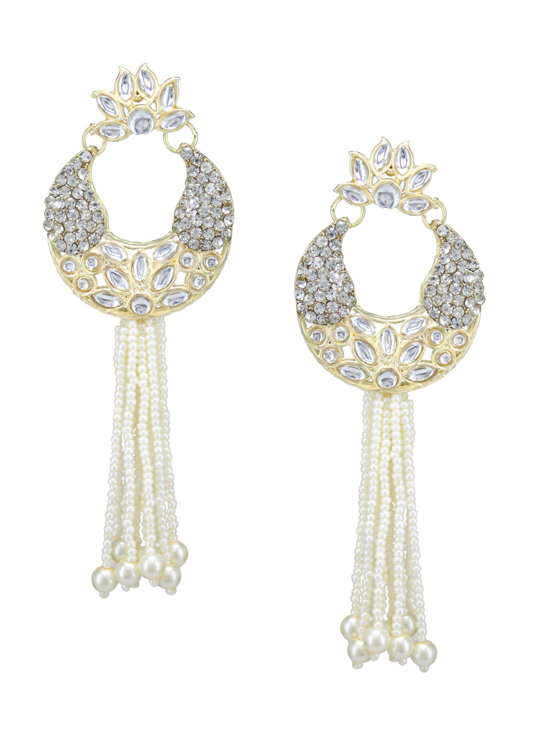 Kundan & Beaded Layered Long Jewellery Set
