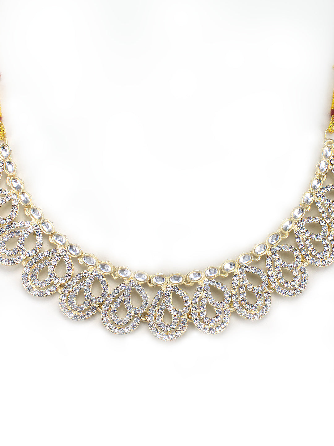 CZ Floral Jewellery Set