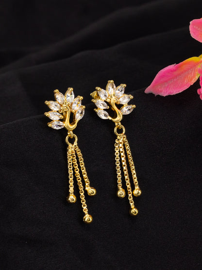 Peacock AD Drop Earrings