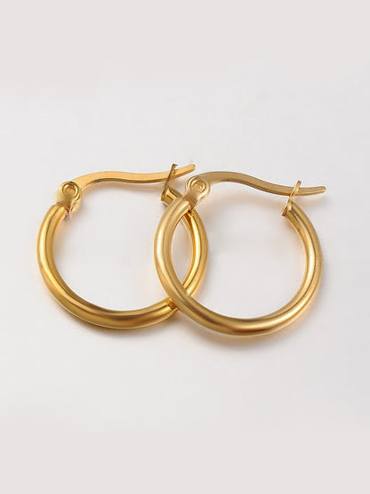 Pack of 4 Multicolor Small Hoop Earrings
