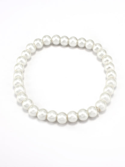 Faux Pearls Jewellery Set