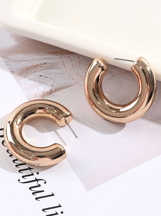 Half Hoop Earrings