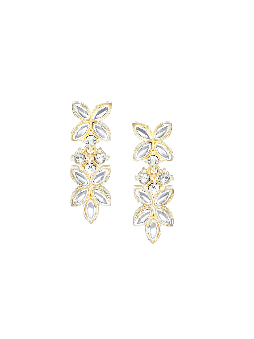 Floral CZ Jewellery Set