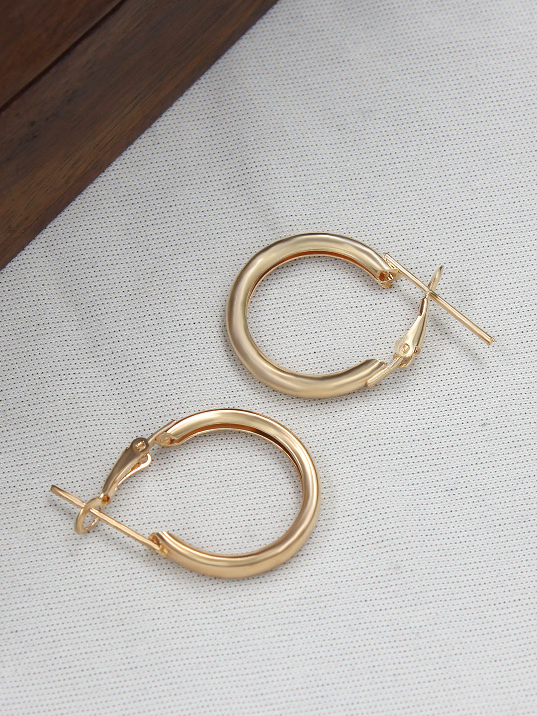 Gold Plated Hoop Earrings