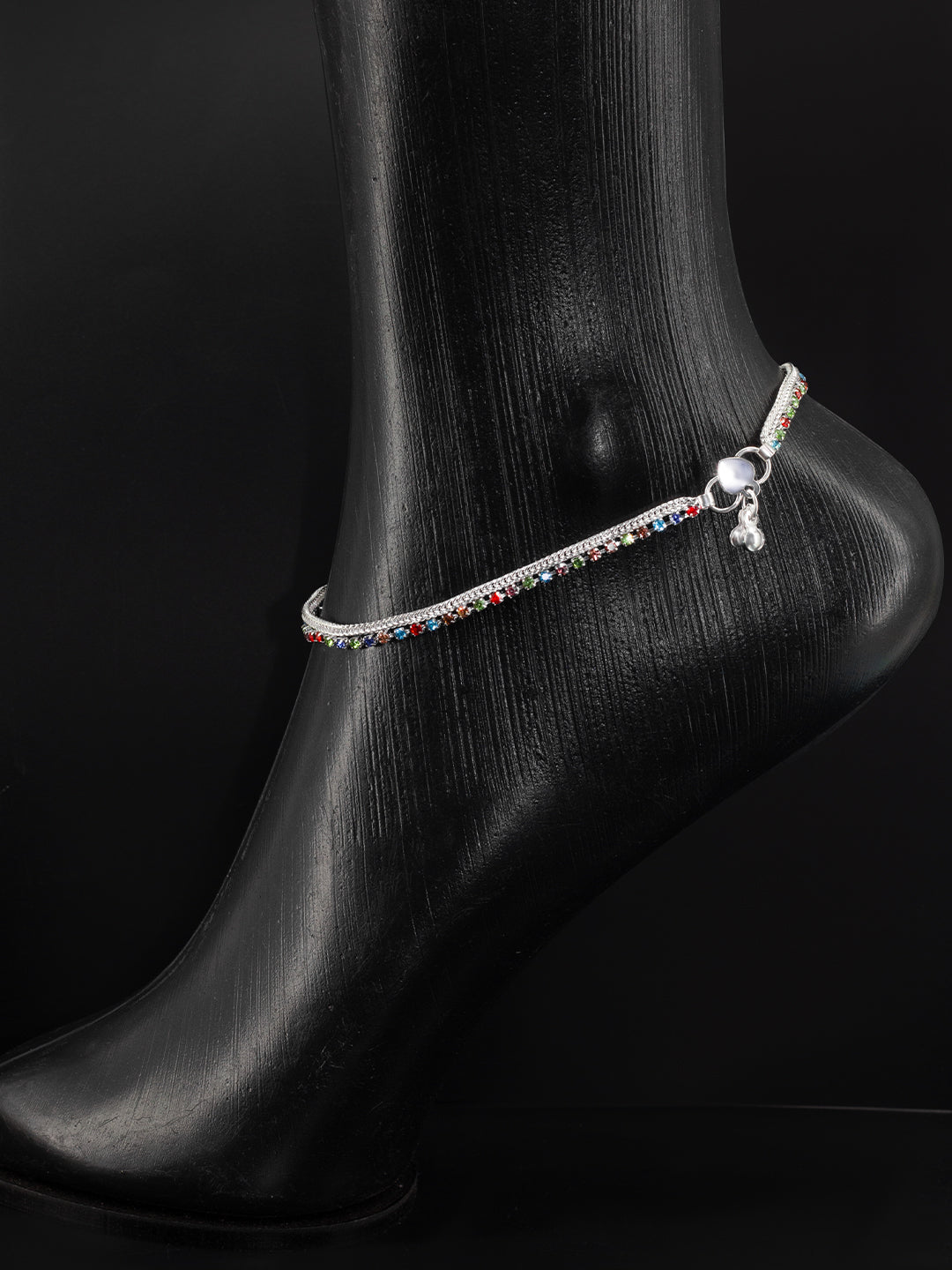 Set of 3 Pair Anklets
