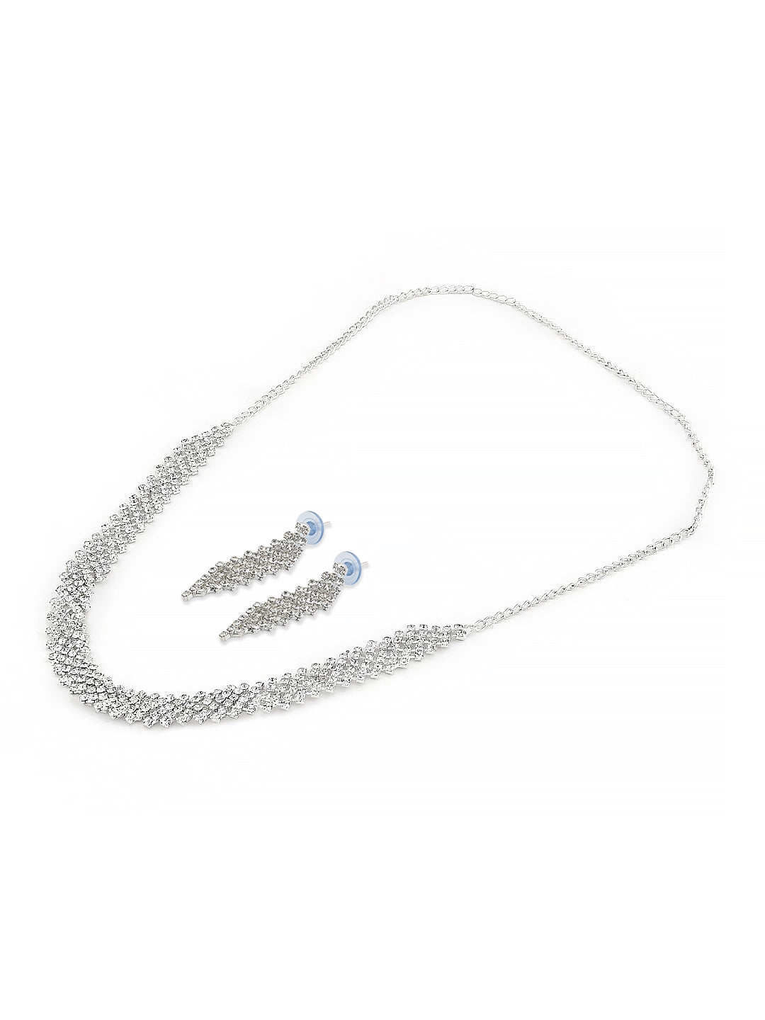 CZ Choker Jewellery Set