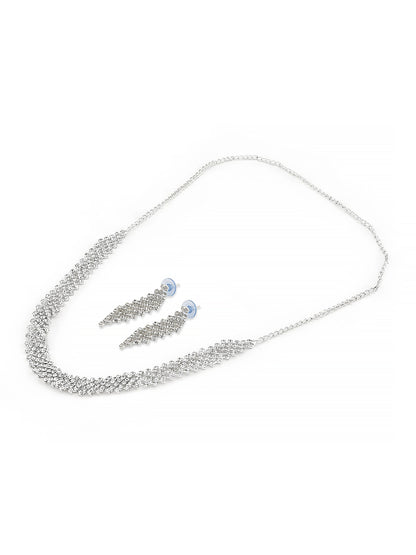 CZ Choker Jewellery Set