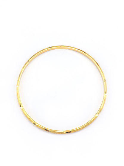 Set of 4 Copper Minimal Bangles