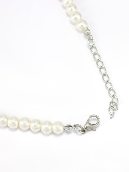 Faux Pearls Jewellery Set