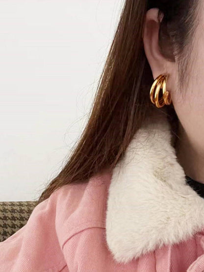 Half Hoop Earrings