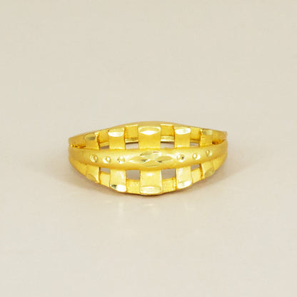Gold Plated Anti Tarnish Finger Ring for Women
