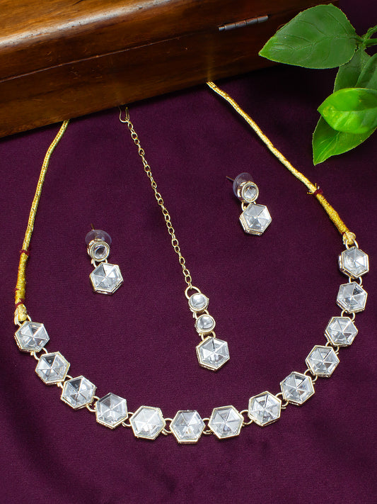 Geometric Shaped Jewellery Set