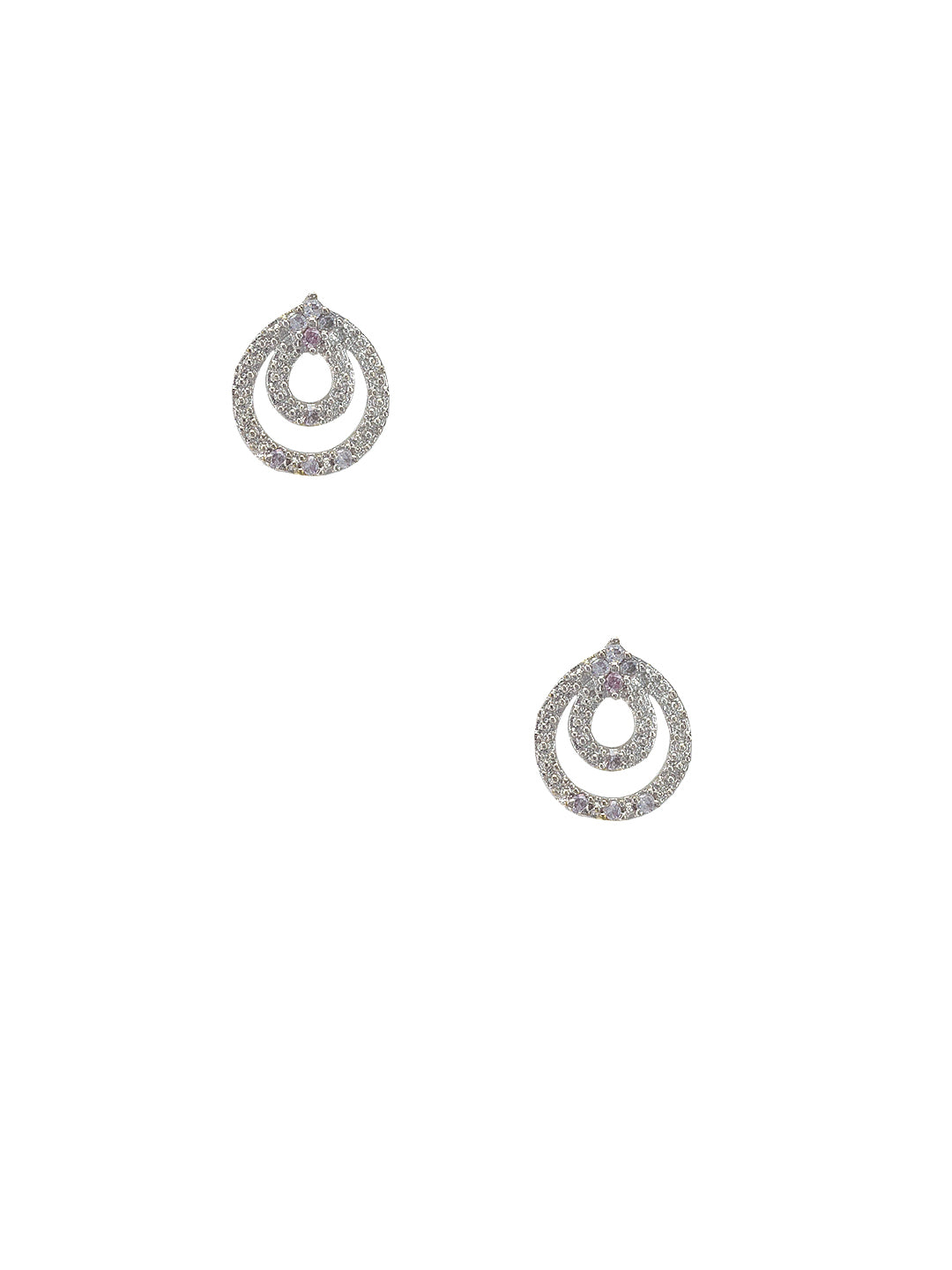 American Diamond  Mangalsutra With Earrings